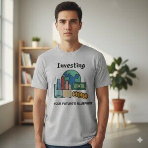 "Investing Your Future's BluePrint" T-shirt
